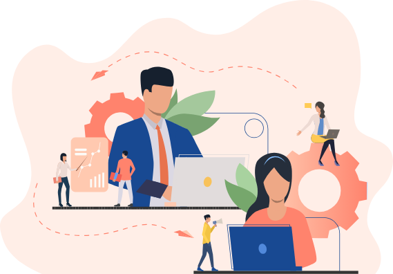 Document Management Illustration